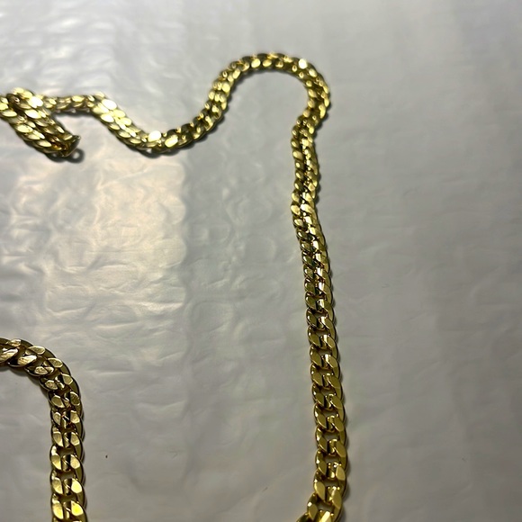 14k Cuban 20” Necklace New - Picture 2 of 3